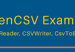 CSV File Writing By ResultSet