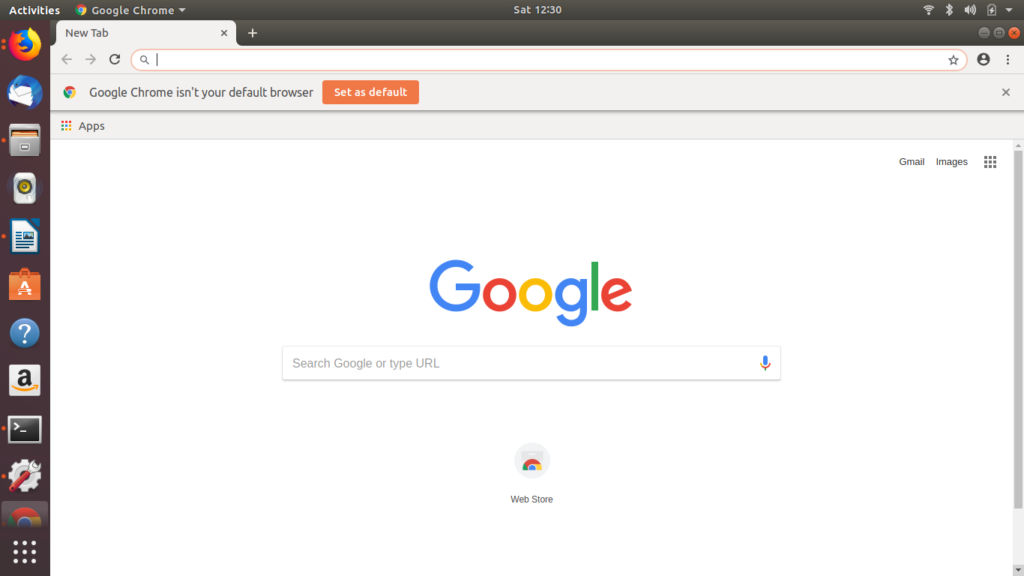 Google Chrome on Ubuntu