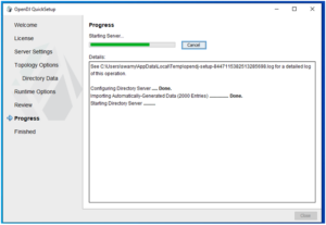 ForgeRock OpenDJ Installation From GUI in Windows and Linux - Narayana ...