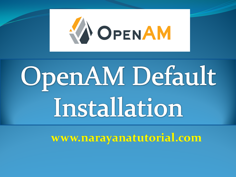 OpenAM Default Installation