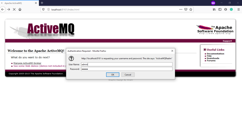 ActiveMQ Access Credentials