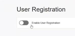 Enable-User-Registration