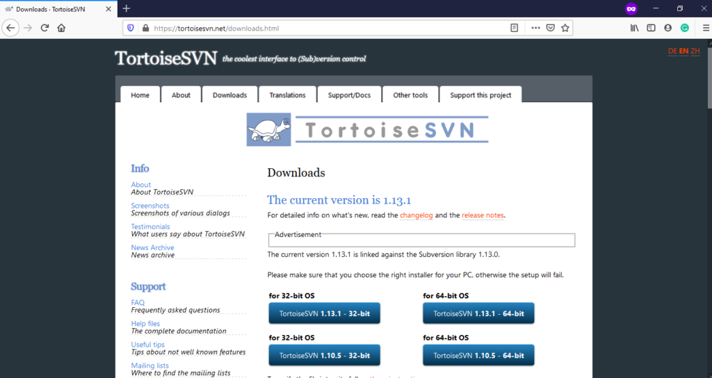 download svn tortoise for windows