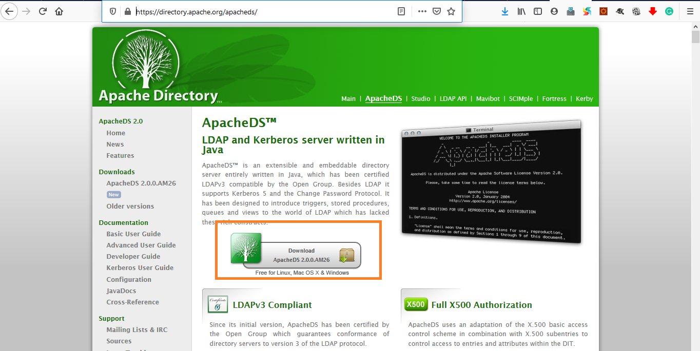 Apache LDAP Directory Download