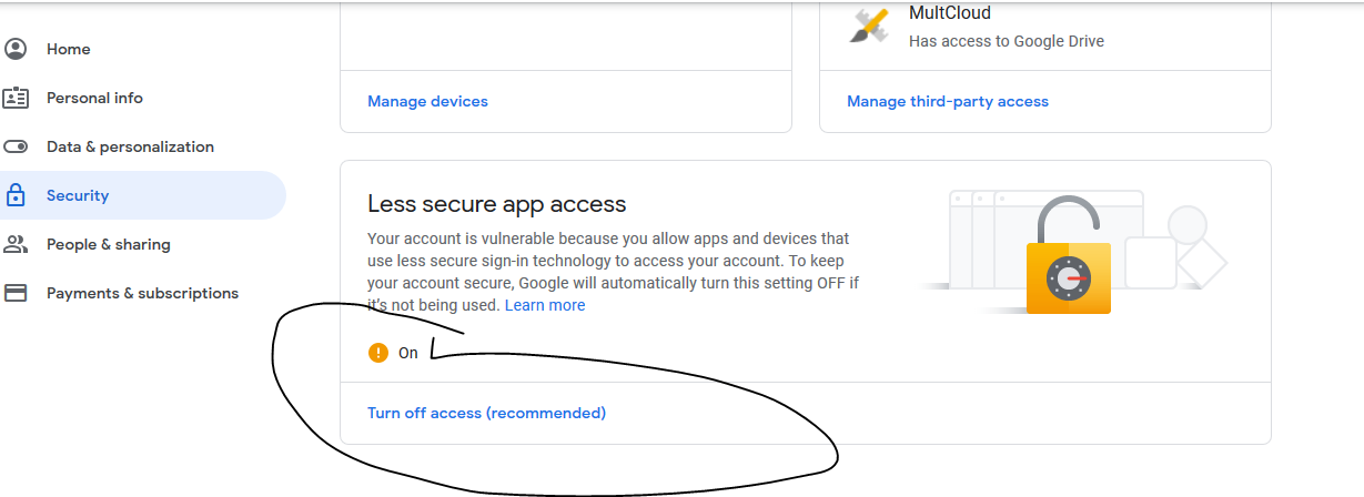 Gmail Allow Less Secure Apps 2020 Error Unable To Upgrade Account